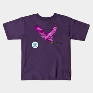 Like a Hawk with a Horse Whip! Kids T-Shirt